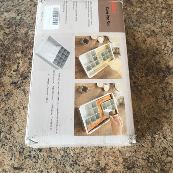 Letter Cake Pan Set for Baking - Picture 2 of 5